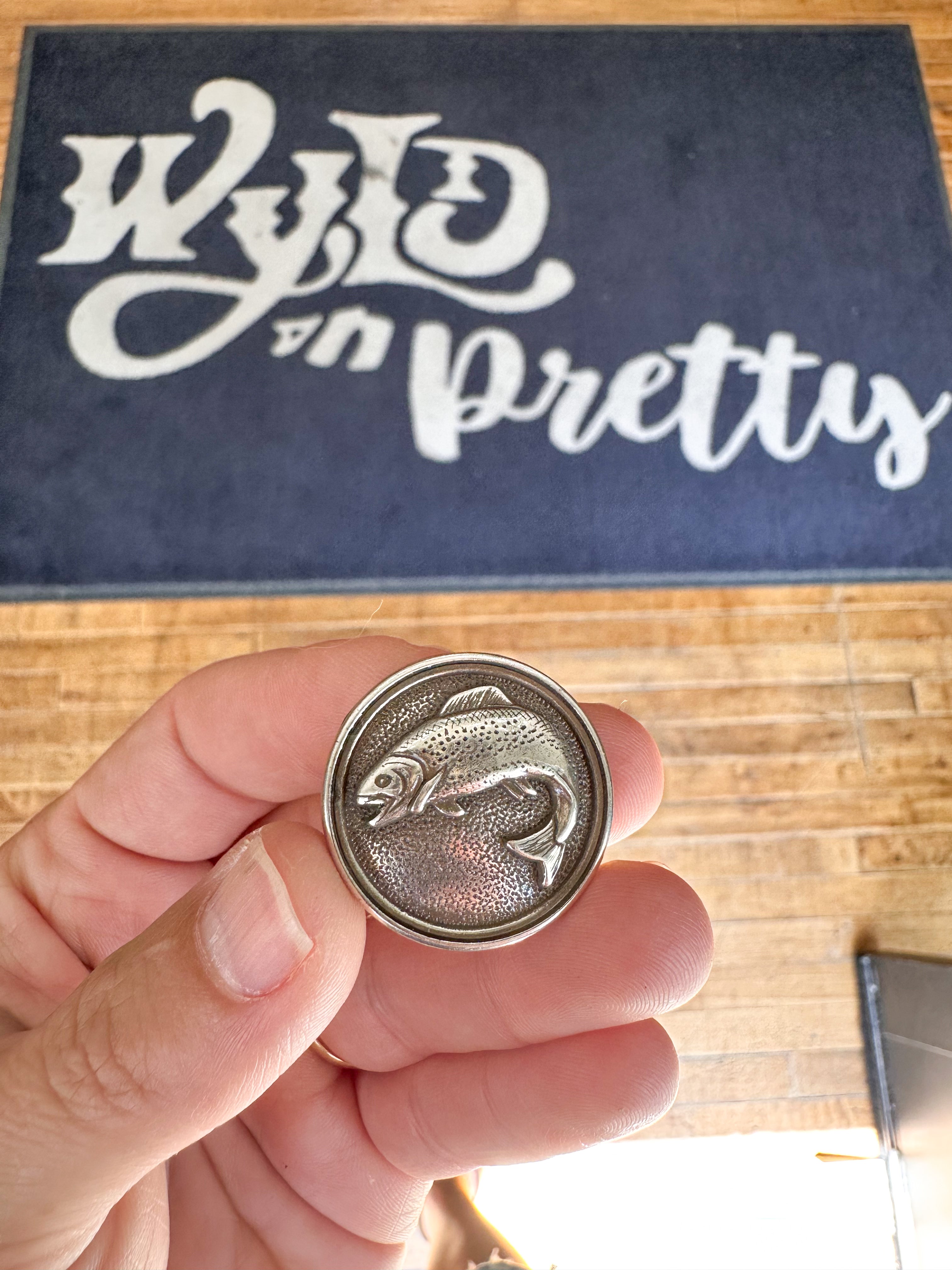 Concho Decorative Pin