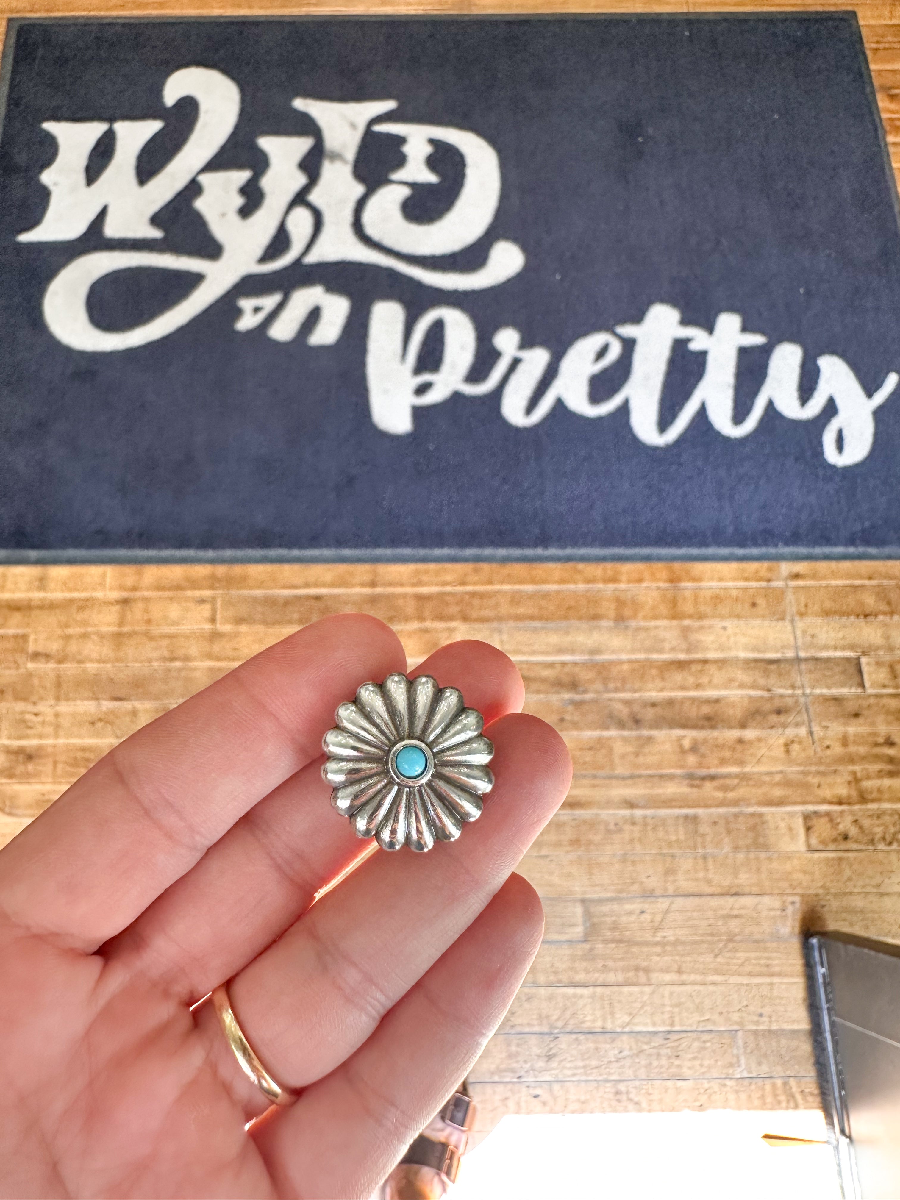 Concho Decorative Pin