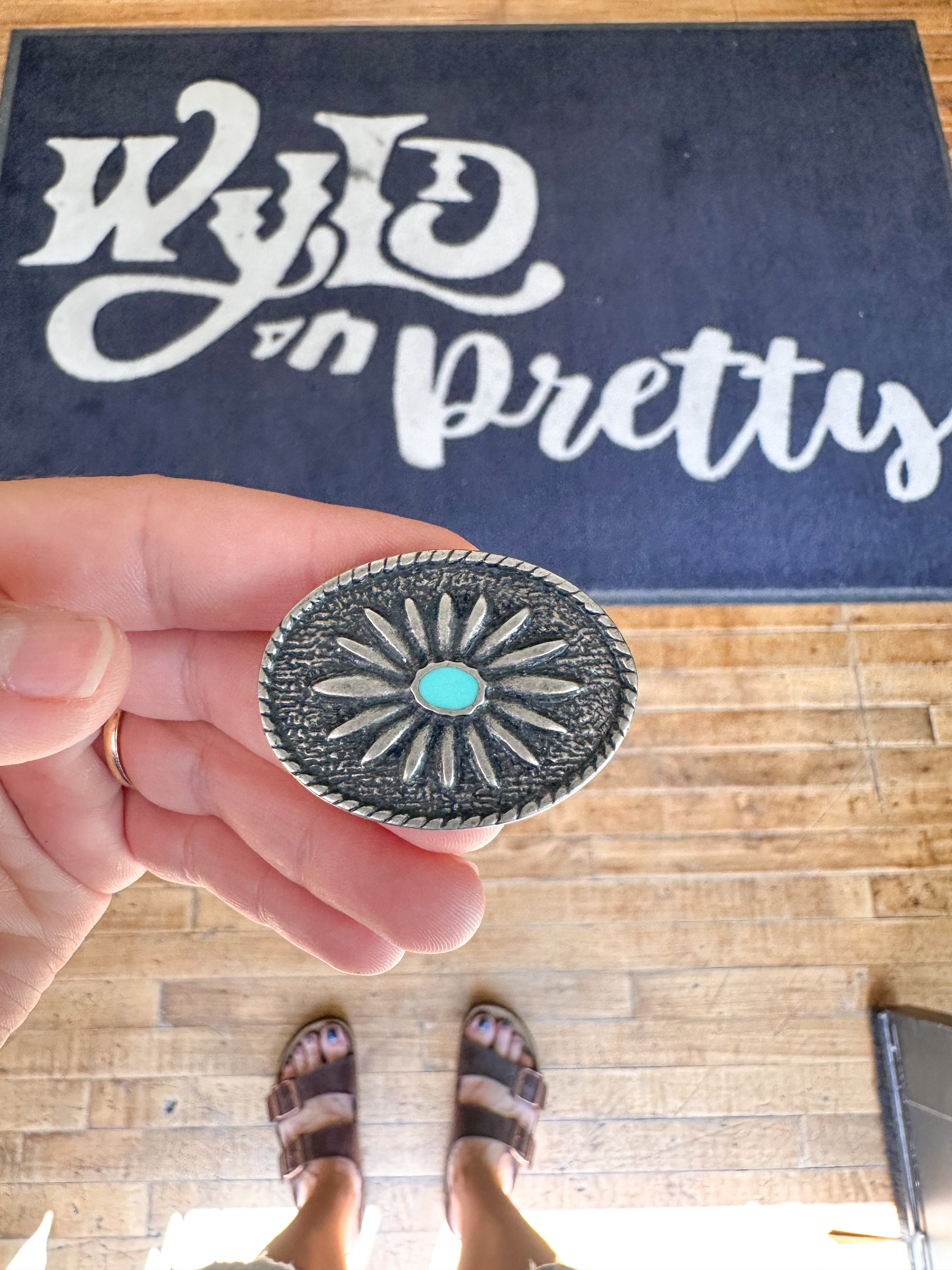 Concho Decorative Pin