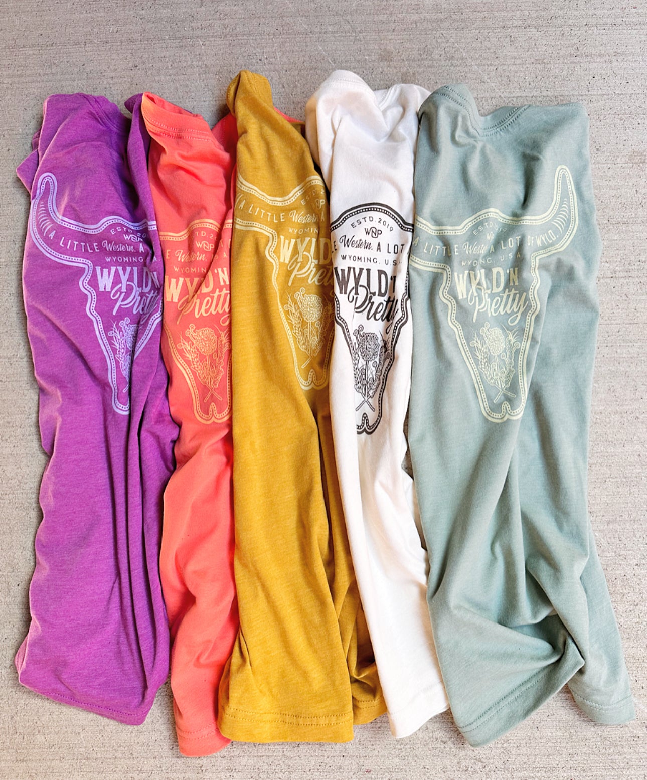 Ride for the Brand Tee- Coral