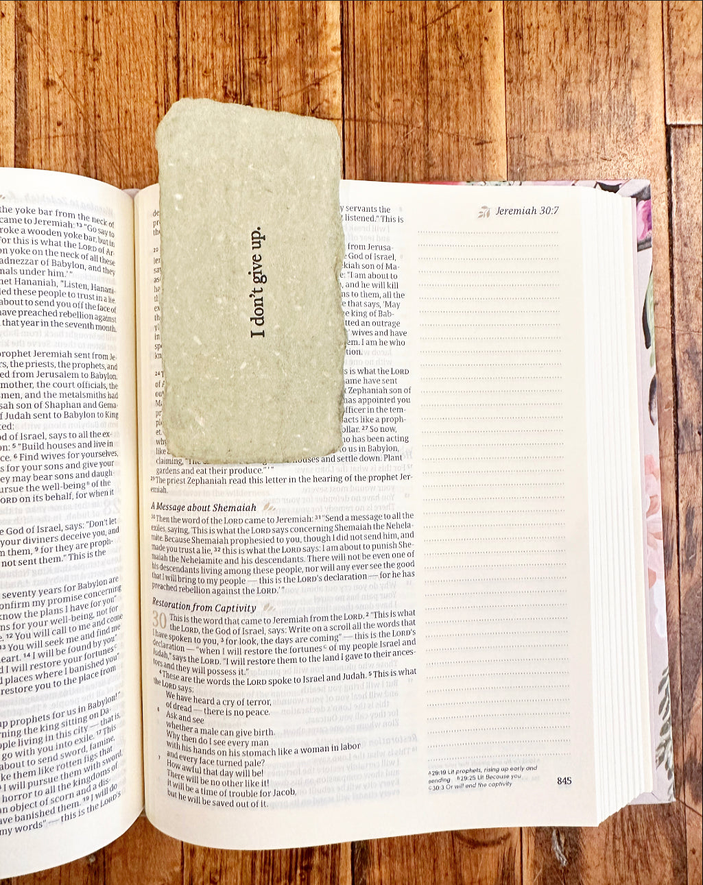 Affirmation Bookmark