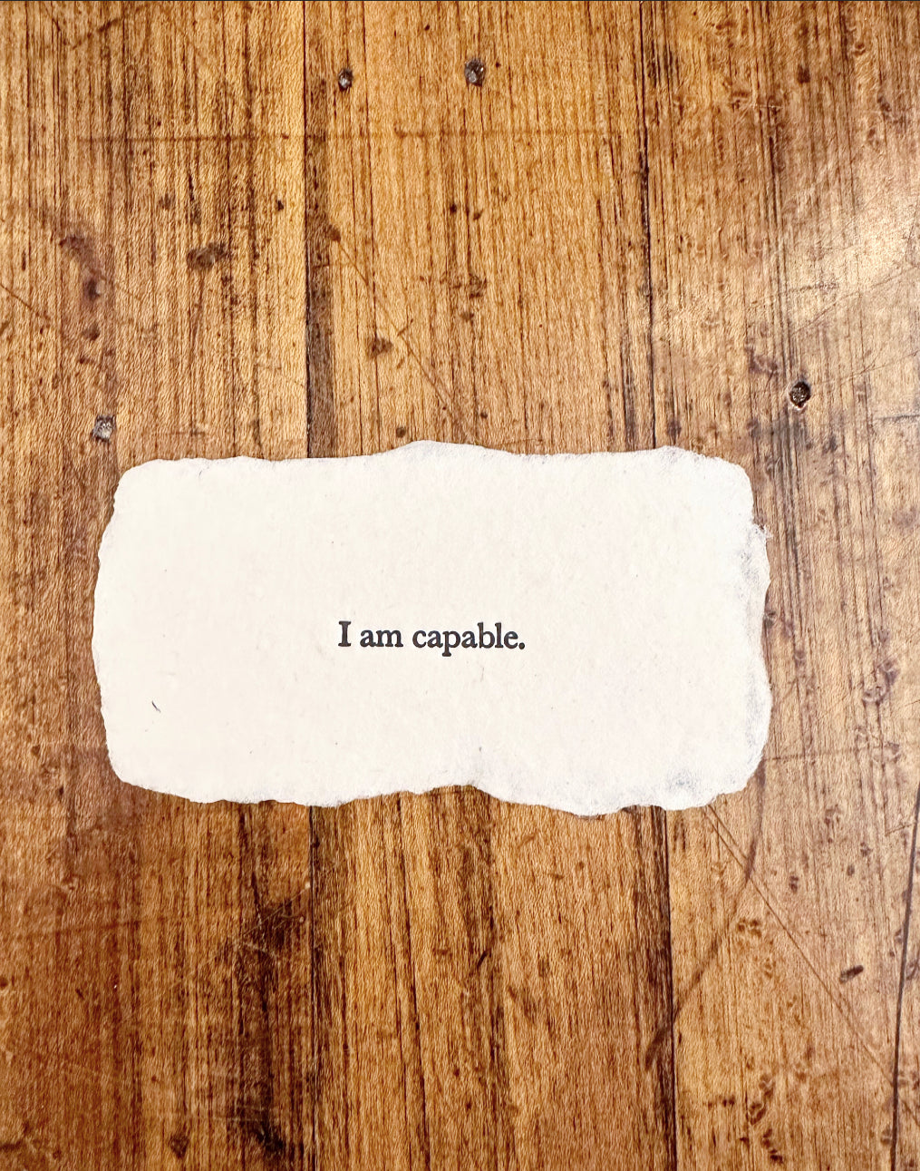 Affirmation Bookmark